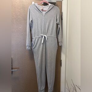 Smash + Tess Jilly Romper - heather gray S